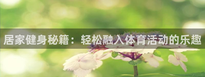 88看球体育：居家健身秘籍：轻松融入体育活动的乐趣